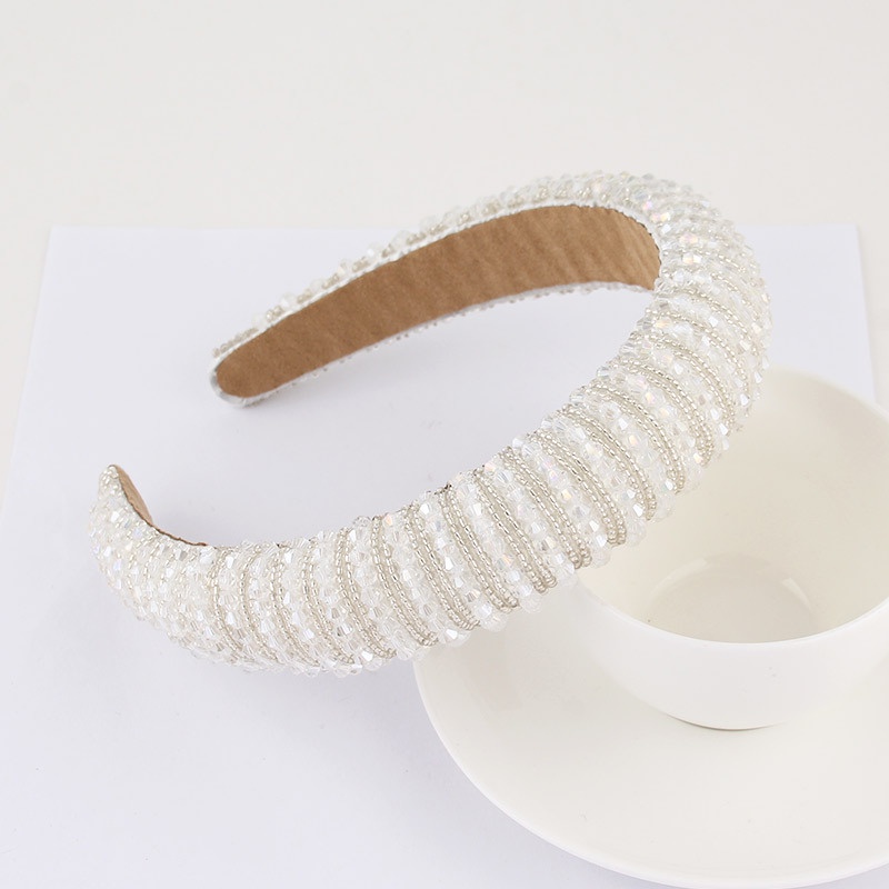 Cài Tóc Đính Đá Và Ngọc Trai Nhân Tạo Thiết Kế Mới Thanh Lịch Dành Cho Cô Dâu