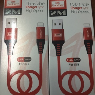 Dây sạc iphone chính hãng Earldom, dài 2m