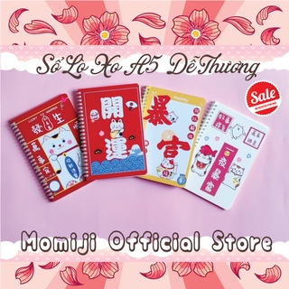 [50 Phân Loại] Sổ lò xo A5 siêu cute - Giấy Chất Lượng Cao, Mẫu mã Phong Phú các mẫu phần 5
