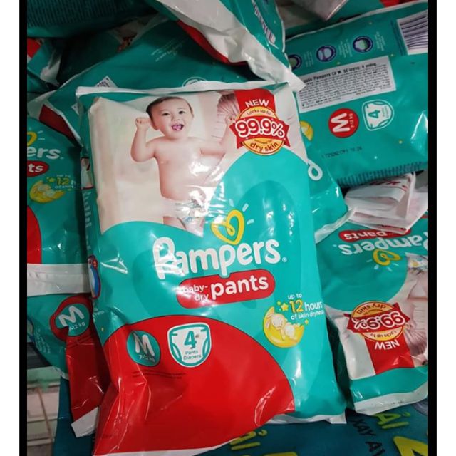 Bỉm quần pampers size M