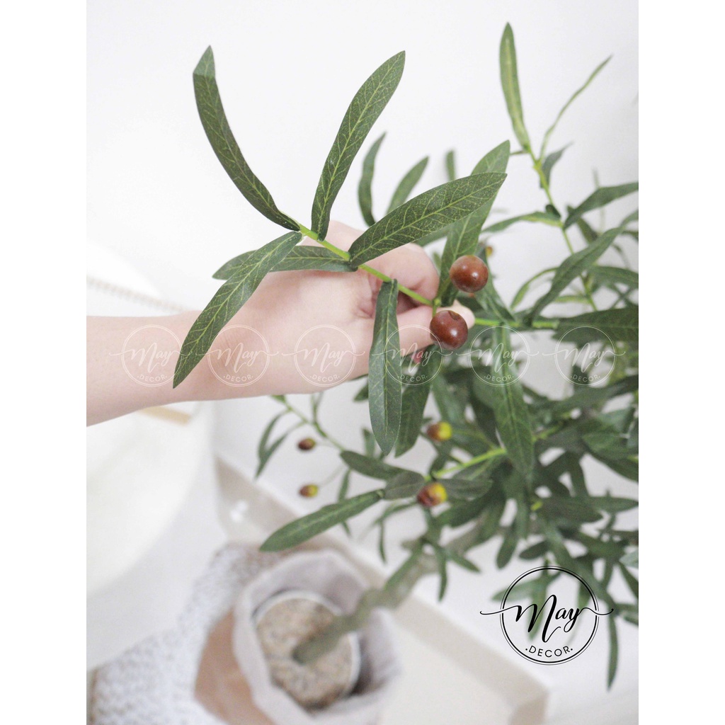 Cây giả cao cấp Oliu, Táo, Thạch Nam