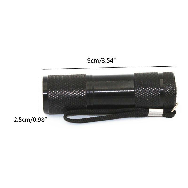 Đèn UV Led 9 bóng 9W Sấy Keo UV, 395nm