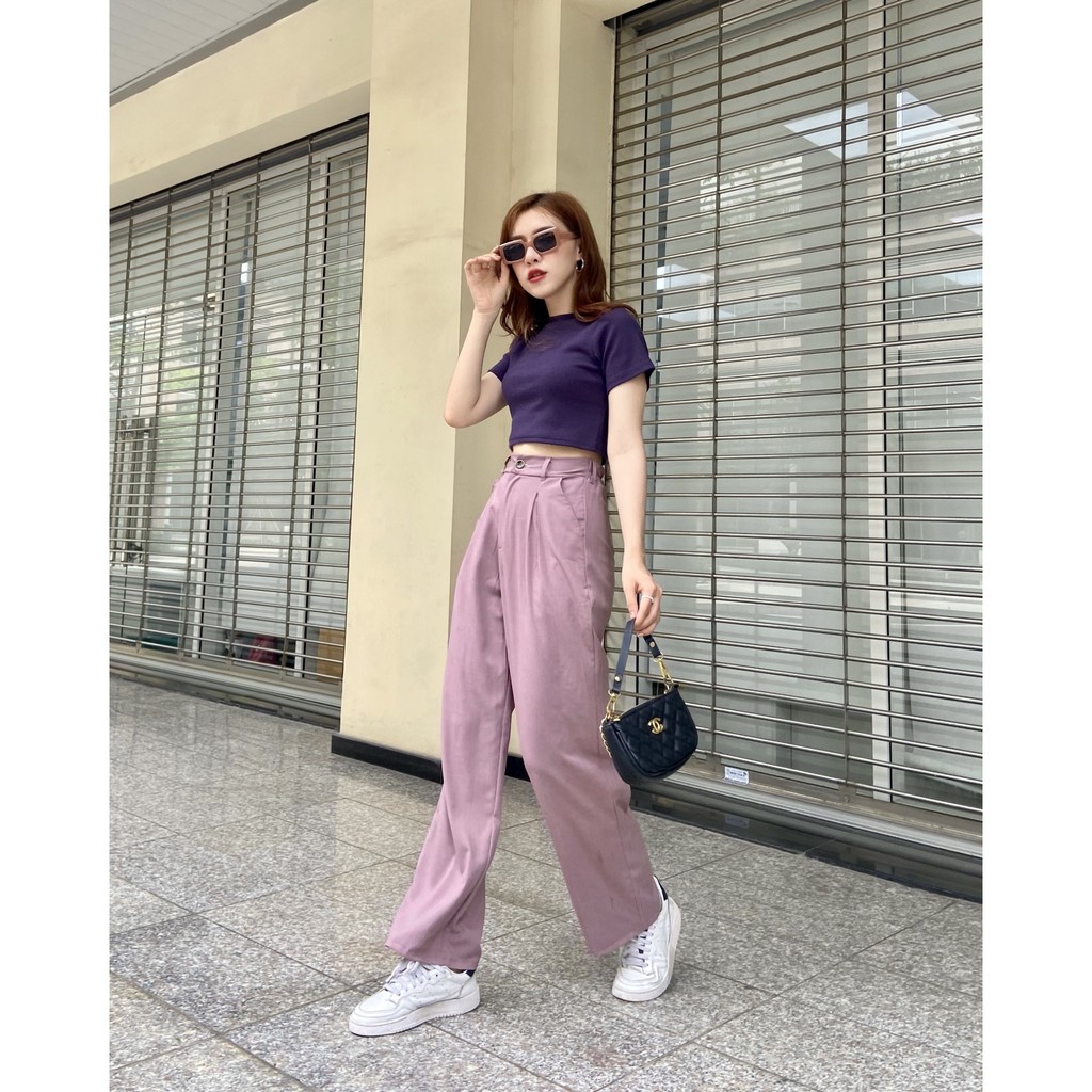 Quần Tây ống Rộng Dài Tôn Dáng, Mặc Lên Tôn Dáng Cho Các Chị Em | BigBuy360 - bigbuy360.vn