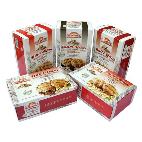 Bánh Yến Mạch Không Đường Nutri Gain Đủ Vị 178gr