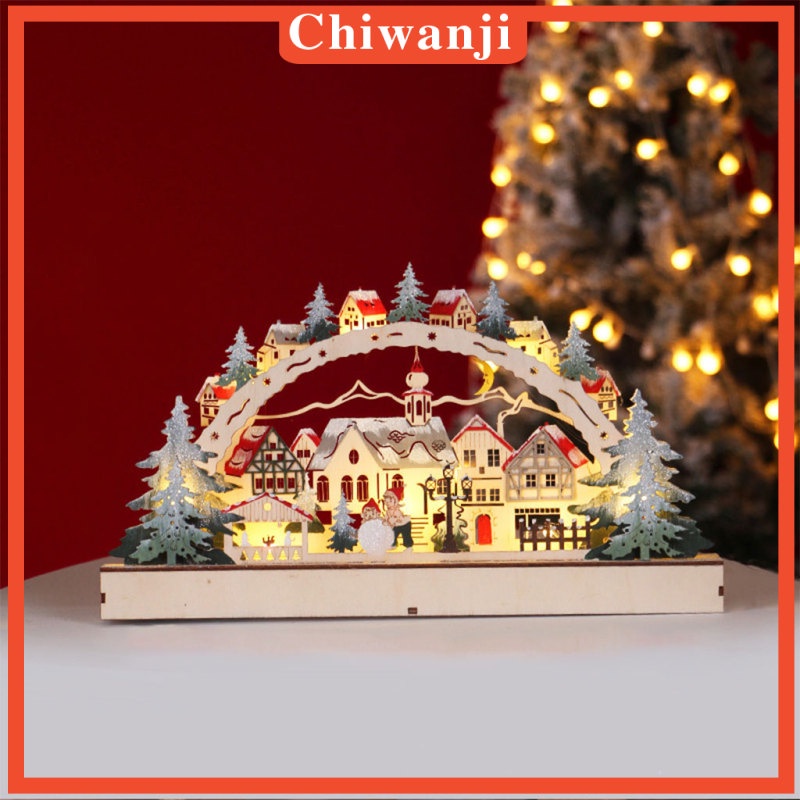 Mô Hình Cây Cầu Giáng Sinh Dùng Trang Trí Nhà Búp Bê