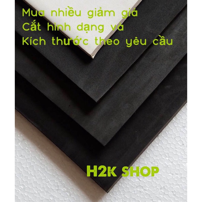 Tấm cao su non pha dày 1cm. KT 126cm x 50cm/Xốp Eva/Lót bể cá/Cách âm phòng karaoke/Chống sốc/Cách điện/Cách nhiêt