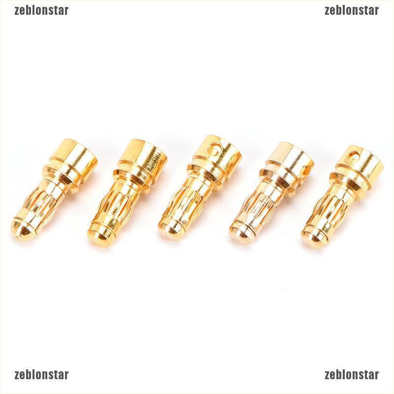 Bộ Jack Cắm Bắp Chuối Mạ Vàng 3.5Mm 40Mm