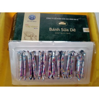 bánh sữa dê thương hiệu chị vàng