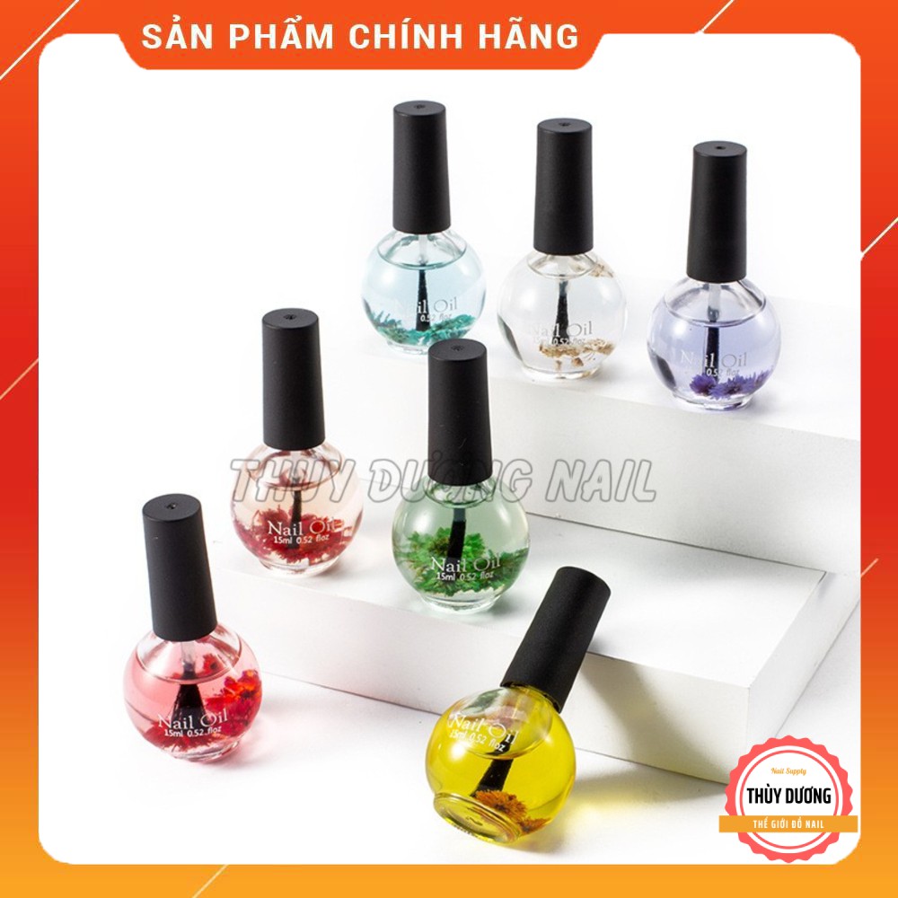 Dưỡng móng, phục hồi móng Nail Oil 15ml (hương ngẫu nhiên)