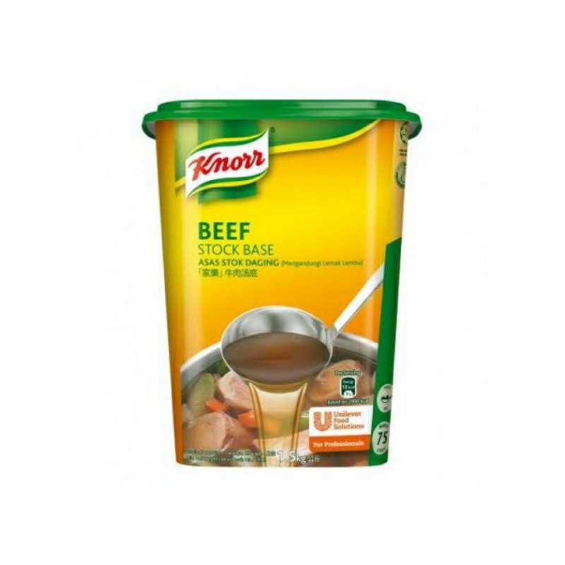 Súp Nền Thịt Bò Knorr Hộp 1,5kg