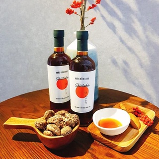 Nước mắm chay shiitake cao cấp 500ml - làng chài xưa