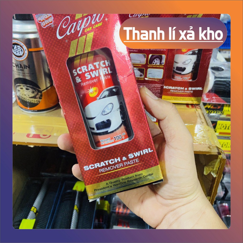 [ XẢ HẾT KHO ] CHAI XỊT XÓA XƯỚC MÀU SƠN DÀN ÁO CHO MÔTO XE MÁY,XE HƠI,XE ÔTO CAO CẤP (SCRATCH&amp;SWIRL)