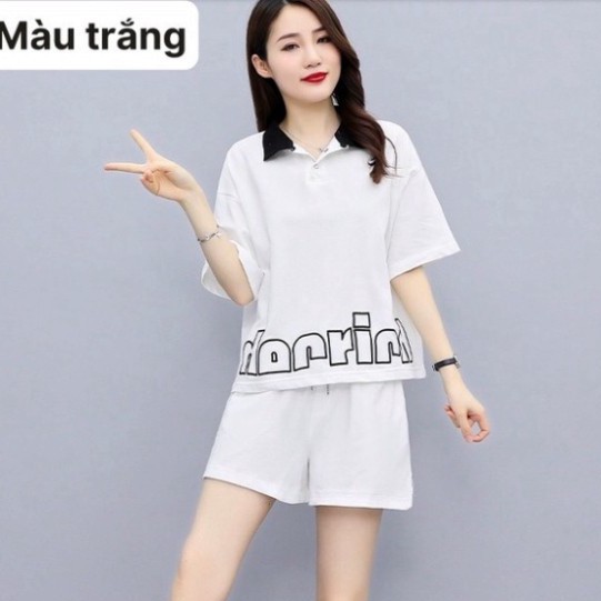 Bộ đồ nữ mặc nhà, bộ đùi nữ, Chất Thun Cotton co giãn Không Phai hàng đẹp loại 1(có video)