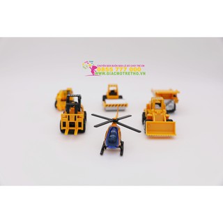 BỘ 6 XE CÔNG TRÌNH BẰNG SẮT