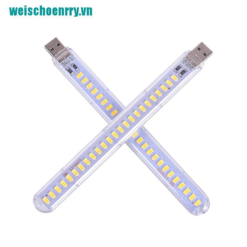 Weis♪Đèn LED USB 5V 12W 24 Bóng Chất Lượng Cao