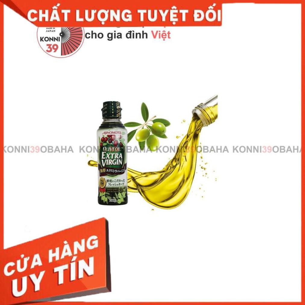 [Hàng Nhật nội địa] Dầu Olive Extra Virgin nấu ăn dặm cho bé, không chất bảo quản