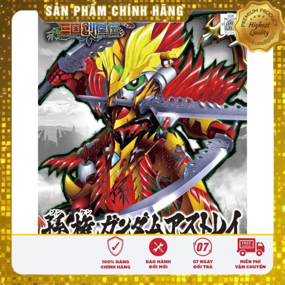Đồ chơi trẻ em - Mô hình lắp ráp Gundam Bandai Sd Sun Quan Astray Tam Quốc Sangoku Soketsuden Anime Nhật