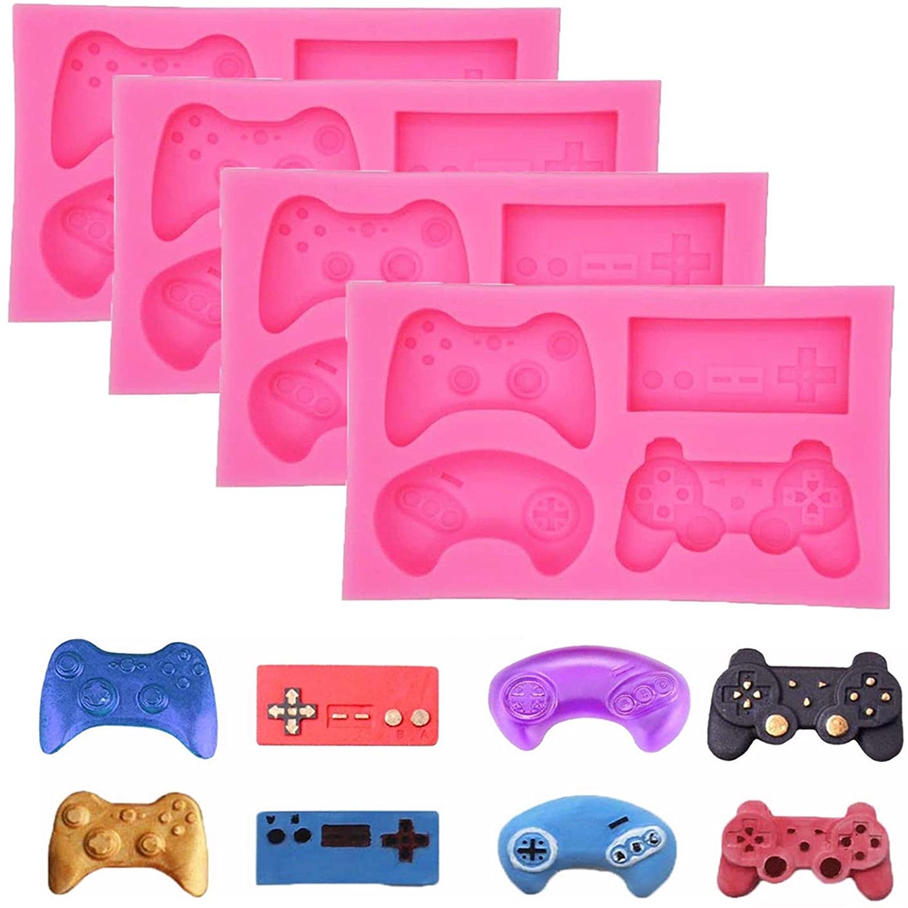 Khuôn Silicone Tạo Hình Tay Cầm Chơi Game Làm Xà Phòng / Kẹo Đường Thủ Công Diy