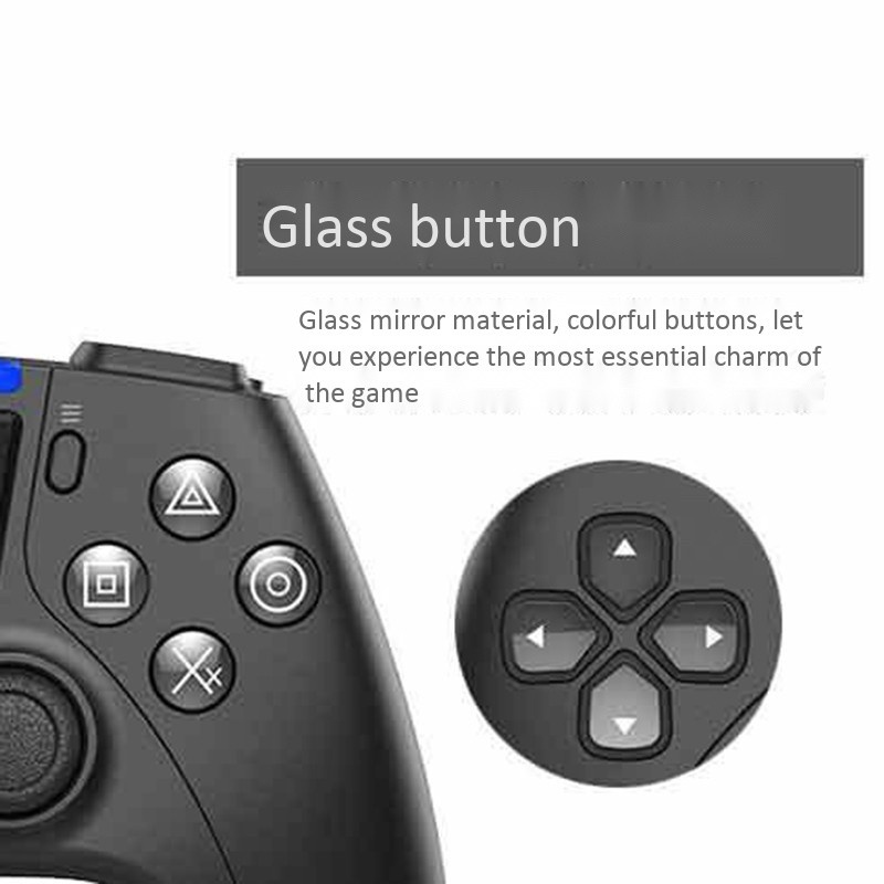 Wireless Bluetooth Gamepad Suitable for PS4/PC/Android