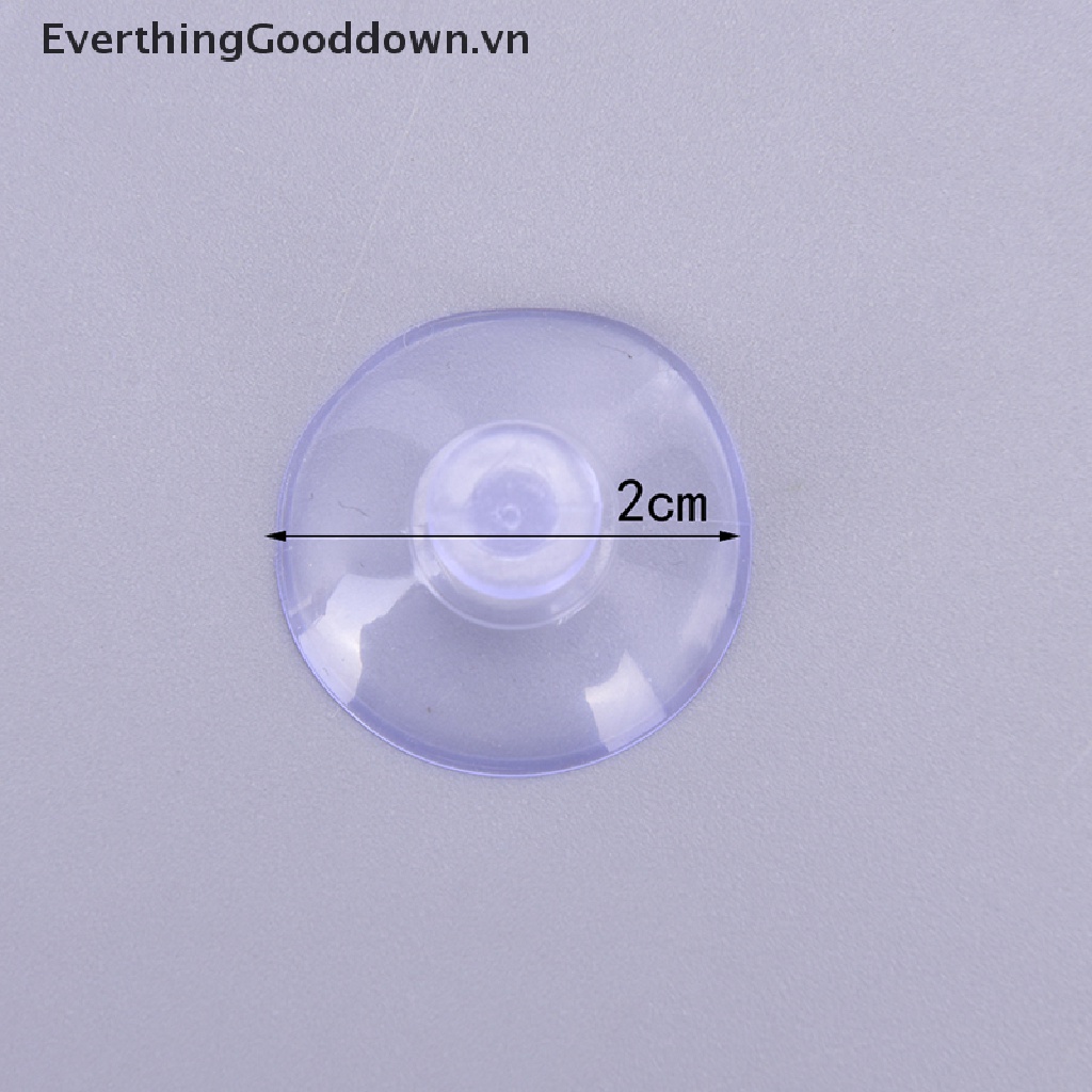 Everthinggooddown Set 20 Cốc Hút Chân Không Hình Nấm 20mm Cho Phòng Tắm