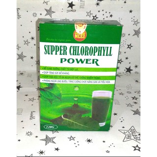 Bột diệp lục Organic Green SUPPER CHLOROPHYLL POWER 120g
