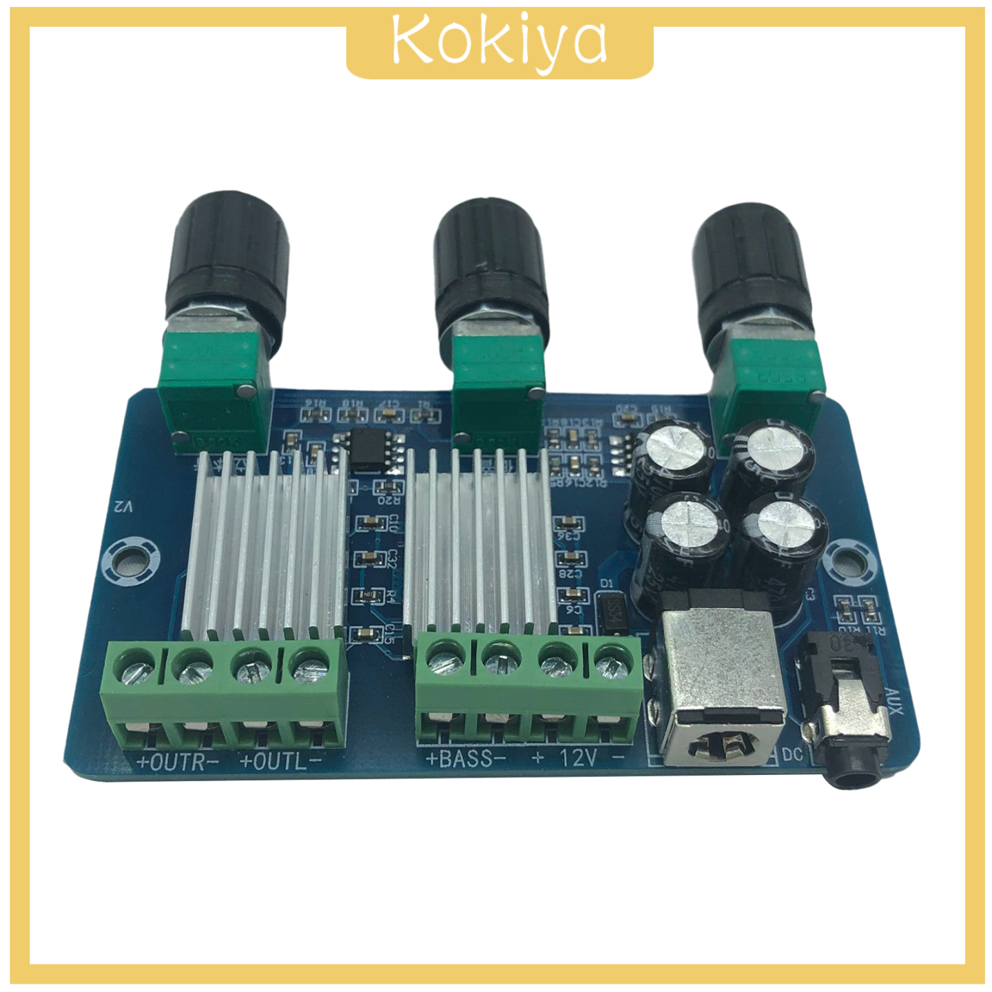 [KOKIYA]DC12V XH-A355 Digital Stereo Audio Power Amplifier Board Voice Player AMP