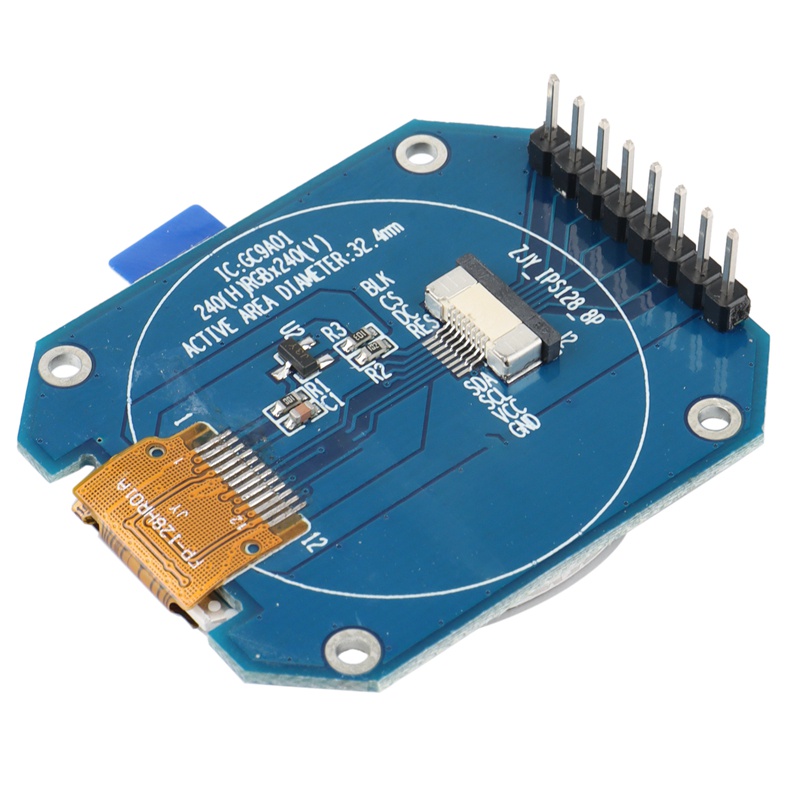 Bảng mạch chuyển đổi nguồn điện DC 3.3V 1.28 Inch TFT LCD RGB IPS HD 240X240 GC9A01 4 dây | BigBuy360 - bigbuy360.vn