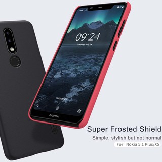 ỐP LƯNG NOKIA 5.1 PLUS NILLLKIN NHỰA CỨNG CHÍNH HÃNG