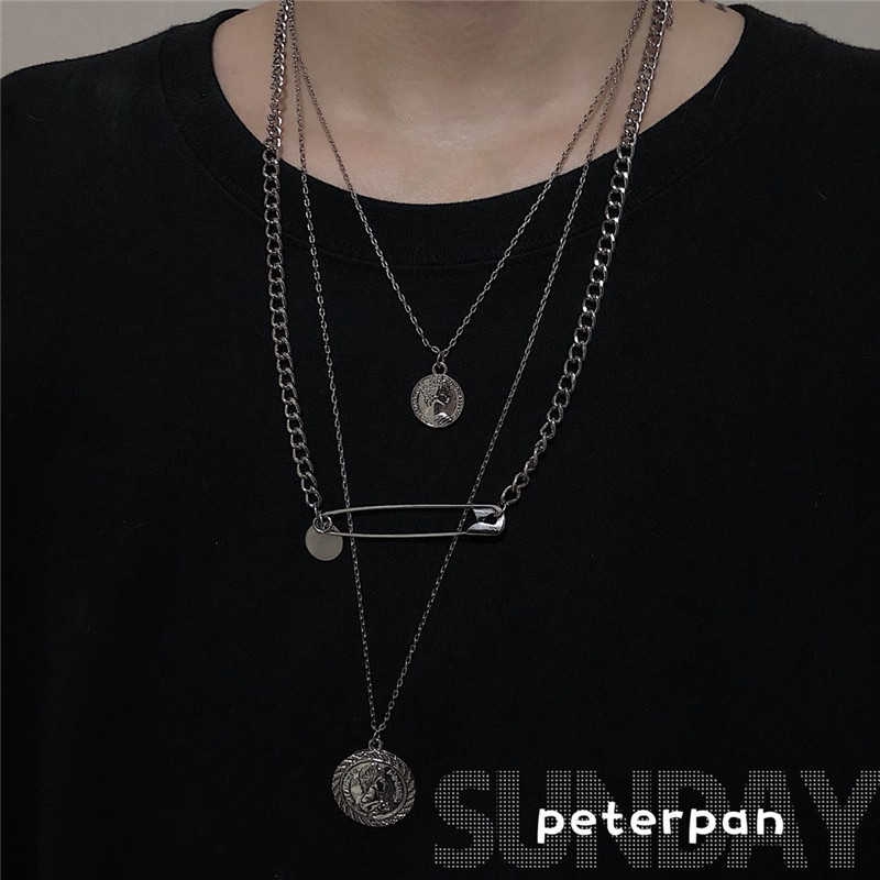 Vòng cổ nhiều lớp phong cách Âu Mỹ thời trang cá tính