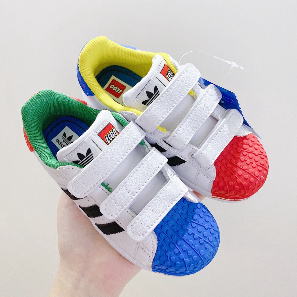 Giày Chạy Bộ LEGO Superstar A X Cho Bé Trai Gái#Giày Vải Canvas Thời Trang Xinh Xắn Cho Bé Gái