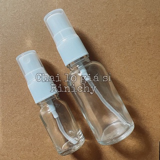 Chai Xịt Phun Sương Thủy Tinh 10ml/ 30ml/ 50ml Dùng Chiết Tinh Dầu, Chiết Mỹ Phẩm
