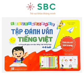 Sách - tập đánh vần tiếng việt - phiên bản mới - 124 trang