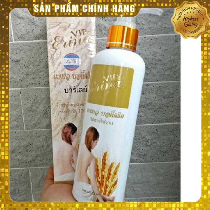 Sữa tắm trắng da 🍀 TRẮNG BẬT TONE 🍀 Sữa tắm lúa mạch Erina giúp tẩy da chết, dưỡng da trắng sáng chỉ sau lần đầu dùng | BigBuy360 - bigbuy360.vn