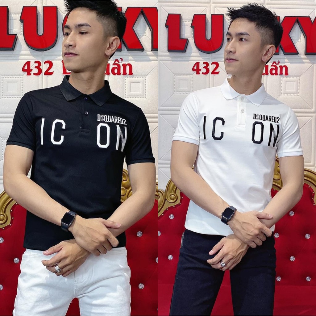 Áo thun nam DSQ hàng shop đẹp cực ngầu . | BigBuy360 - bigbuy360.vn
