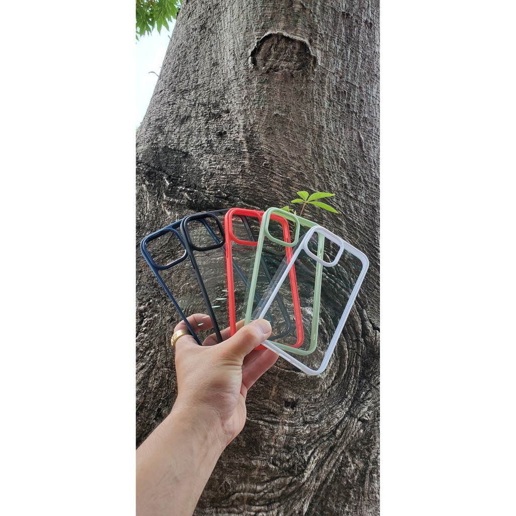 (IPHONE 13) Ốp lưng Likgus lưng trong viền màu IPhone 13 / 13 Pro / 13 Pro Max Hàng chính hãng