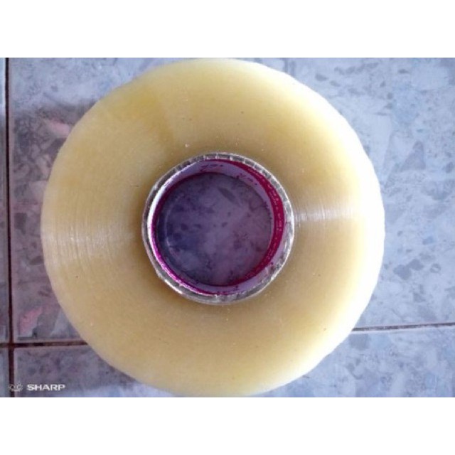 1 cuộn băng keo 500 yard lõi 3 li ( cuộn 1 kg ) siêu tiết kiệm