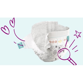 Combo 2 tã dán PAMPERS Active Fit UK nội địa Anh size 4 (9-14kg)