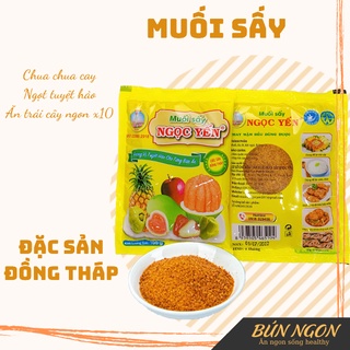1 KG Muối Sấy Ngọc Yến Chấm Hoa Quả - Đặc sản Đồng Tháp Chính Hãng Bao Bì Mới - Bún Ngon