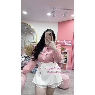 ÁO TIỂU THƯ CỘT NƠ CỔ BIGSIZE