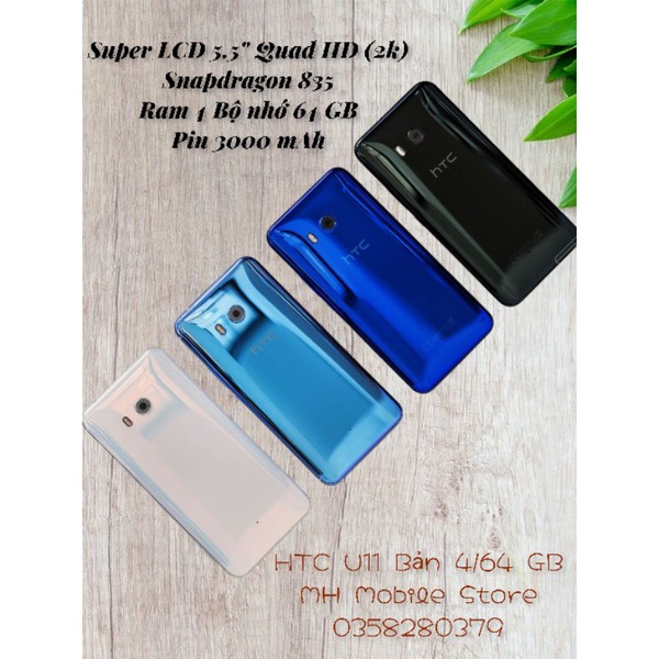 Điện Thoại HTC U11 Bản Quốc Tế 4/64GB Likenew | BigBuy360 - bigbuy360.vn