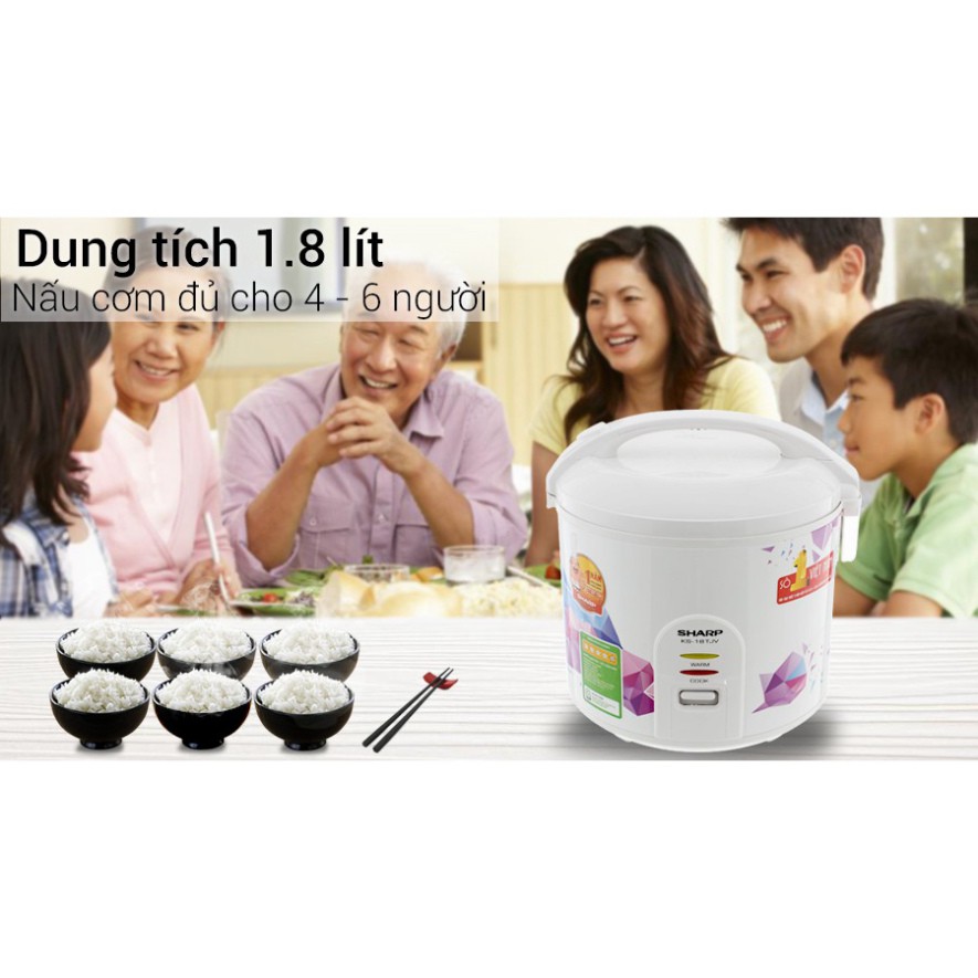 Nồi cơm điện 1,8 lit
