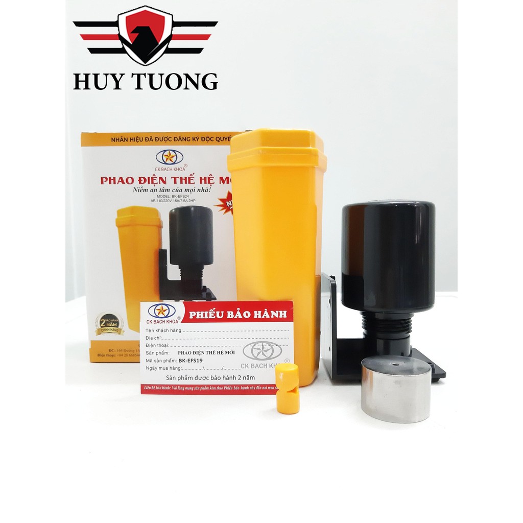 Phao Điện Bách Khoa Thế Hệ Mới Cao Cấp (Bơm Nước Tự Động)-HUY TƯỞNG