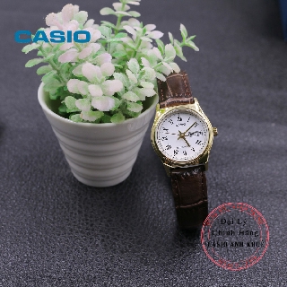 Đồng hồ nữ Casio LTP-V006GL-7BUDF dây da