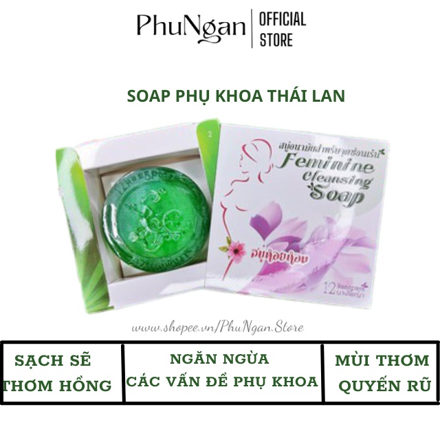 Xà phòng vùng kín Feminine Cleansing Soap Thái Lan