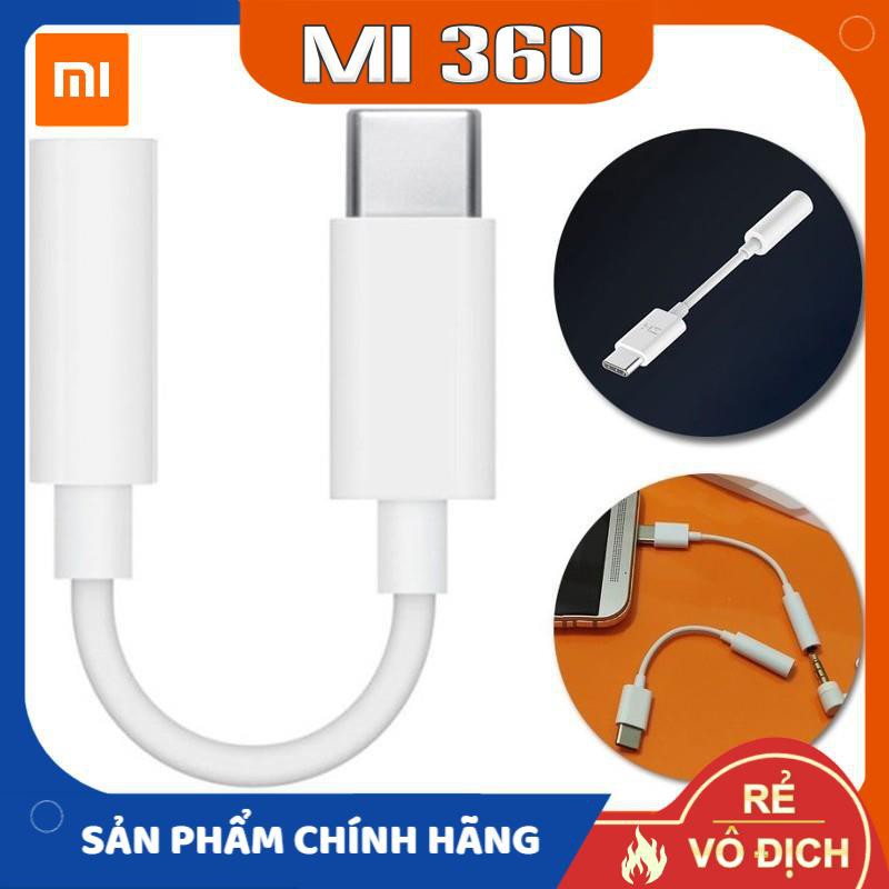 [Mã 2404EL10K giảm 10K đơn 20K] Cáp Chuyển Đổi Cổng Type-C Sang Jack 3.5mm Xiaomi