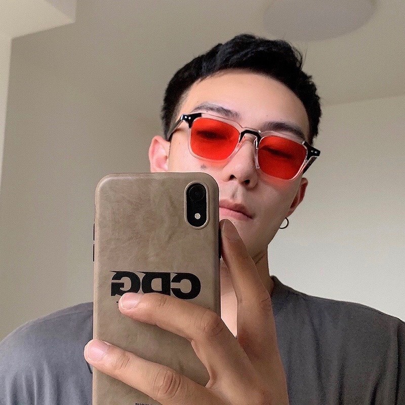 924 Kính Mát Phong Cách Retro Unisex Thời Trang Hàn Quốc