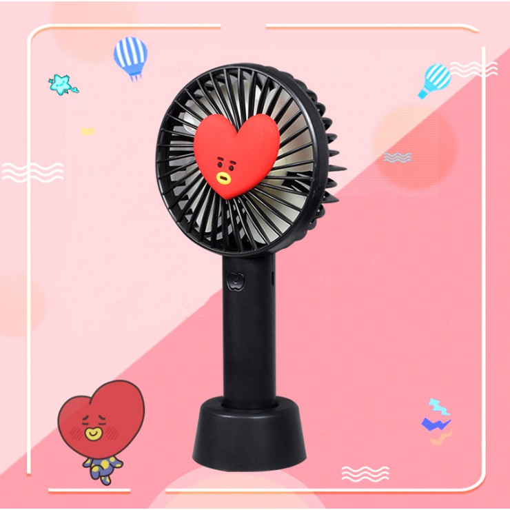 Handy fan unoff Quạt cầm tay bằng điện BTS