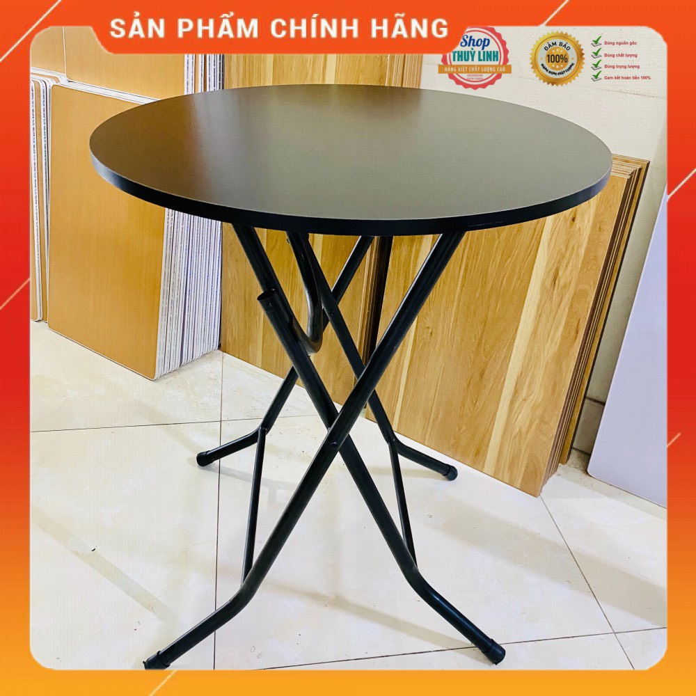 Bàn gấp chân cao ( bàn tròn cafe đẹp)