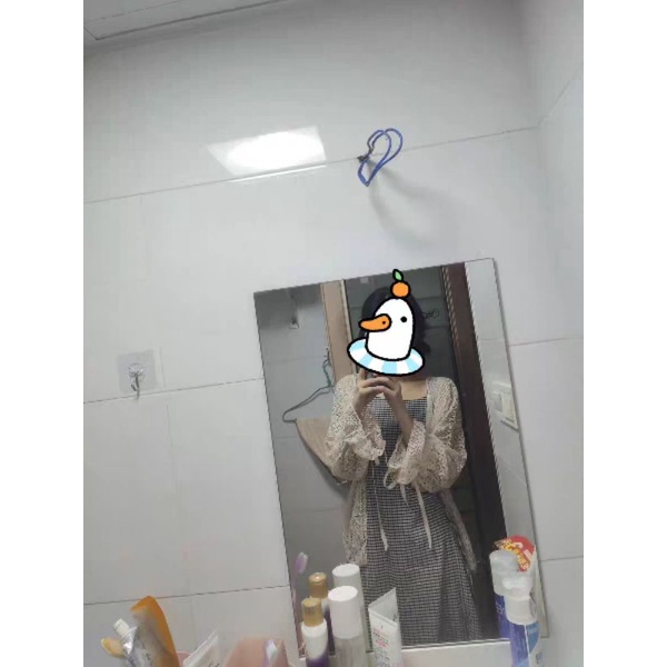 Áo khoác ren mỏng đi biển dài tay thắt nơ cổ tay CÓ SẴN