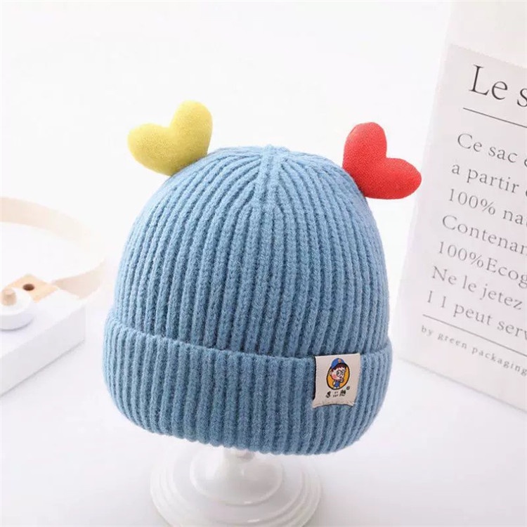 Nón Len Dày Dặn Giữ Ấm Mùa Thu Đông Cho Bé 0-4 Tuổi